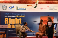 A talented team of Centre for Communication Programs Pakistan performed a skit on RTI