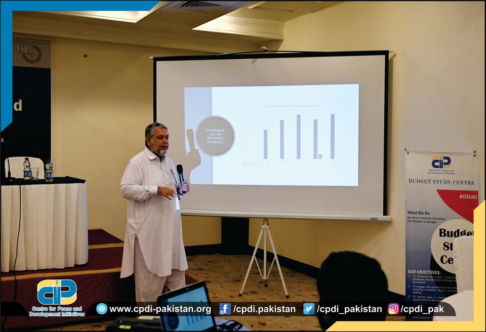 Amer Ejaz, Head of Budget Study Centre CPDI, sheds lights on the poor status of budget transparency in Pakistan
